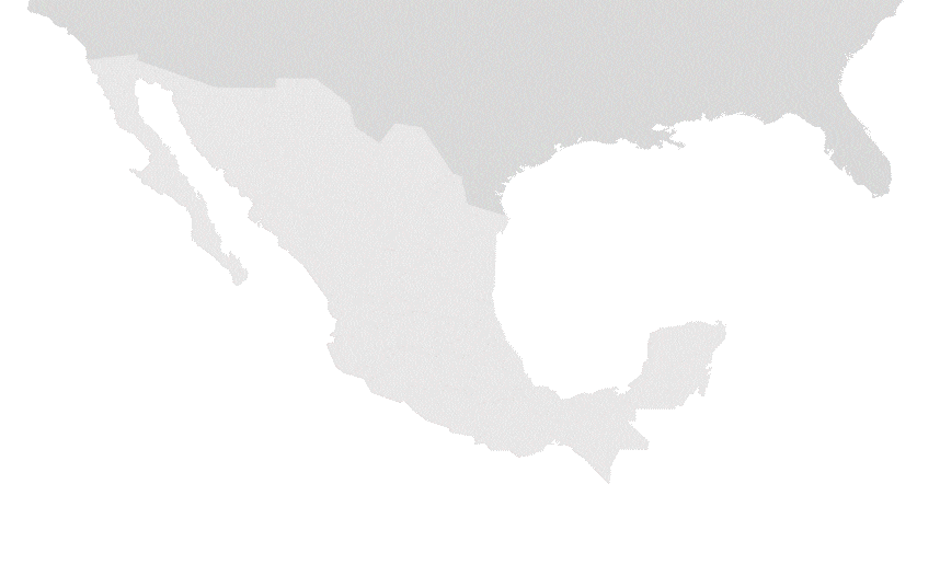Mapa animado de México que representa la red logística de DarekaGo